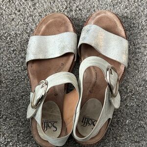 Sofft Silver Sandals